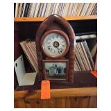 Antique beehive mantel clock