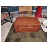 Wooden storage box