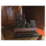 Train set and cabinet