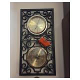 Vintage wall mounted weather station