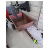 Lawn tractor trailer