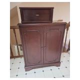 Record Player & Cabinet