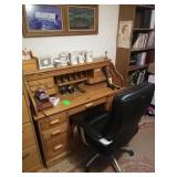 Desk & contents
