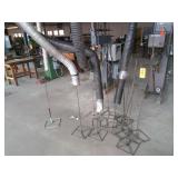 Metal product stands