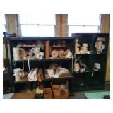 Trim shelves and contents