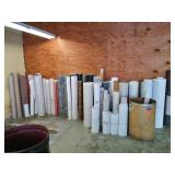 Burlap lamp shade stock