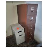 2 file cabinets