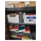 Cabinets contents- office supplies