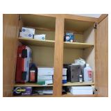 Contents of epper cabinets