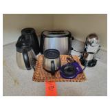 Toaster, juicer, thermal pots