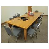 Conference table & 12 chairs