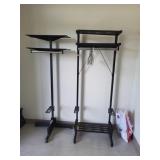 2 coat racks