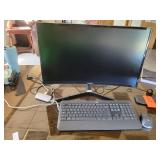 Samsung monitor, keyboard