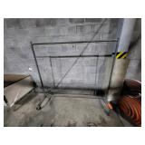 Wheeled Coat rack