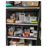 Shelf contents- office supplies