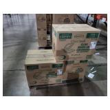 Clear hinged lid containers