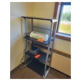 4 tier shelf only - no contents