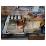 Polystyrene flat lids x slot