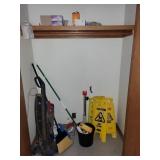 Closet contents-cleaning supplies
