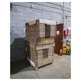 Pallets of boxes