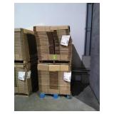 Pallets of boxes