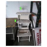 Metal display rack