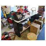 Husky metal workbench