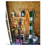 Garage corner lot