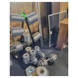 Weight set and 3 bars