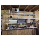 Shelf and contents