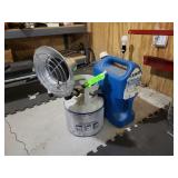 Tank/heater, water can