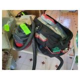 Shop vac and emeegency survival bag
