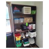 Shelf and contents