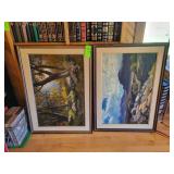 H. Aguld framed art