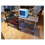 2 stands, TV, organizer