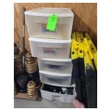 5 Storage drawers