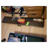Arrows and gun case