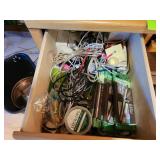 ContentS of desk drawers