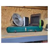 Heaters and stove