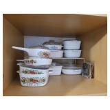 Contents of cabinet