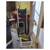 Ladder and 3 stools