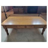 Broyhill Coffee Table with Drawer 48 x 24 x 16.5