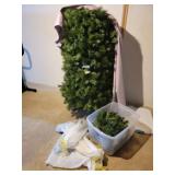 Christmas Tree with Lights - Holidays are coming