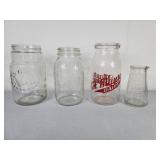 Longlife Mason, H Mause Dairy, 1776 Jar & Specimen