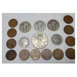 Silver Coinage 1/2, Quarter