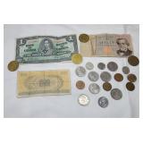 Foreign Coins & Paper Canada & Italy
