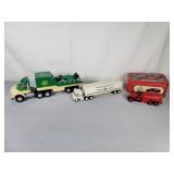 BP Truck Car Hauler, GE Truck & Texaco Truck Tin