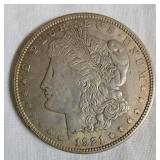 1921 Morgan Silver Dollar