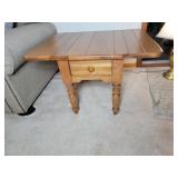Broyhill Oak DL End Table #2 26"x 34" x 22" Drawer