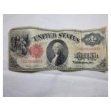 One 1917 $1 Large NOTE Act of March 3rd 1863